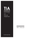 TIA Manual Front/Back cover