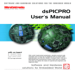 dsPIC PRO User Manual