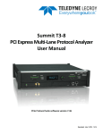 PCIe Summit T3-8 User Manual
