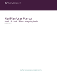 NaviPlan User Manual: Level 1 & Level 2 Plans – Analyzing Client