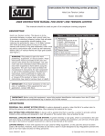 user instruction manual for hoist line tension limiter