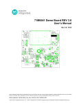 71M6541 Demo Board User`s Manual