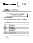 1 of 4 Installation Instructions - Snap