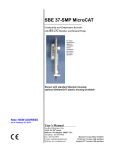 SBE 37-SMP RS-232 Manual