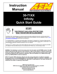 Infinity User Manual