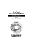SpecWare9 Quick Start Guide
