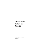 JTec J5000 Reference Manual - Industry Surplus Australia