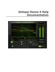 iZotope Ozone 5 Help Documentation | Audio