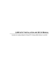 LANTASTIC® INSTALLATION AND SETUP MANUAL