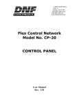 Flex Control Network Model No. CP-20 CONTROL