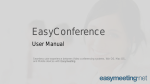 EasyConference User Manual