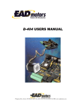User Manual revision ports etc