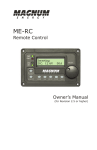 ME-RC Remote - Installation and Operation Guide