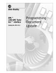 1394GMC Turbo SLC Interface Programming Document Update