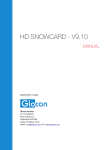 HD Card Manual