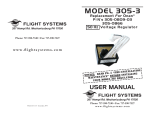 MODEL 305-3 - Flight Systems