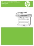 HP LaserJet M1522 MFP Series User Guide