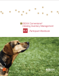 IDEXX Cornerstone* Initiating Inventory Management 8.3 Participant