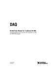 NI 653X User Manual for Traditional NI-DAQ