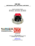 OWI INC - Touchboards