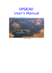 GPS2CAD User`s Manual