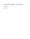 Thinix WiFi Hotspot&trade; User Manual