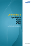 User manual