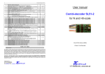 User manual Combi-decoder SL51-2 for N and H0