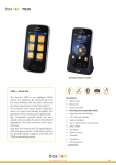 Functions T850 – Touch this The bea-fon T850 is an intelligent GSM