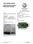 LC87F1M16A Evaluation Board User`s Manual