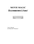 Screenwriter™ - Screenplay.com Support