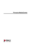 Pinnacle MediaCenter - produktinfo.conrad.com