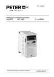Braking Unit for Frequency Inverter Serie 3CV 380 – 480V 18,5 bis