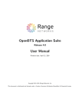 OpenBTS Application Suite User Manual