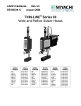 Thinline 80 Technical Manual