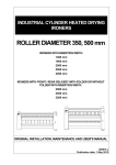 ROLLER DIAMETER 350, 500 mm - Commercial Washing Machines