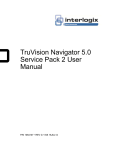 TruVision Navigator 5.0 Service Pack 2 User Manual