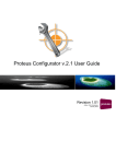 Proteus Configurator 2.2 User Guide