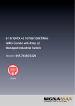 Manual Signamax Switch 065-7428CG226