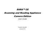 SARA CE User`s Guide