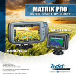 Matrix Pro Start Up Guide 98-01380