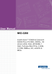 User Manual MIO-3260