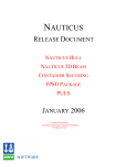 NAUTICUS Hull Pck I - IV Release Document