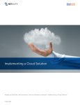 Implementing a Cloud Solution