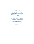 Mobile/Web POS User Manual