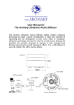 User Manual for The Aromary Ultrasonic Aroma Diffuser