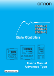 E5CNH E5AN-H E5EN-H Digital Controllers User`s Manual