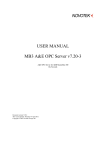 GCM Server User manual