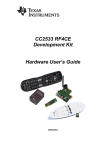 CC2533 RF4CE Development Kit Hardware User`s Guide (Rev. A)