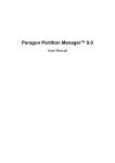 Paragon Partition Manager™ 9.0 -